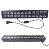 LIGHT4ME UV BAR 2X12 efekt oświetleniowy listwa sceniczna 24x3W LED 2x uchwyt montażowy