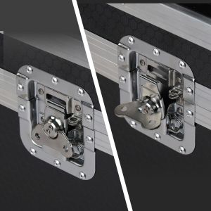  LIGHT4ME VENOM HYBRID 280W CASE 2IN1 skrzynia transportowa na 2 głowice ruchome akcesoria 4 kółka mechanizm blokady