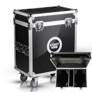  LIGHT4ME VENOM HYBRID 280W CASE 2IN1 skrzynia transportowa na 2 głowice ruchome akcesoria 4 kółka mechanizm blokady