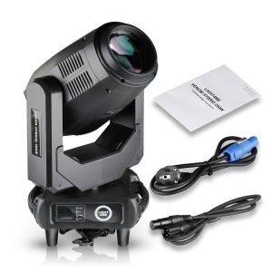  LIGHT4ME VENOM HYBRID 280W głowica ruchoma hybryda beam spot wash oświetlenie sceniczne DMX 280W LED 2x hak montażowy 