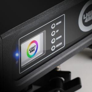  LIGHT4ME VENOM HYBRID 280W głowica ruchoma hybryda beam spot wash oświetlenie sceniczne DMX 280W LED 2x hak montażowy 