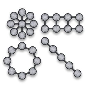  EVOLIGHTS CANDY PAR IP65 reflektor sceniczny oświetlenie zewnętrzne LED DMX 120W RGBW+30x0,2W RGB uchwyt montażowy