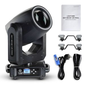  LIGHT4ME SKY BEAM 12R RING głowica ruchoma beam oświetlenie sceniczne DMX lampa wyładowcza 295W efekt ring 27x0,2W RGB SMD5050 