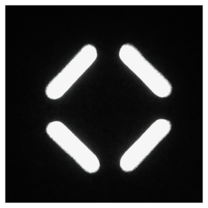  LIGHT4ME LED BSW 280W głowica ruchoma hybryda beam spot wash oświetlenie sceniczne DMX efekt ring 22x0,2W RGB 2x uchwyt montażo