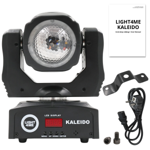 LIGHT4ME KALEIDO głowica ruchoma FX oświetlenie sceniczne DMX 10W RGBW LED uchwyt montażowy omega