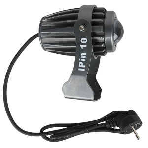 EVOLIGHTS IPin 10 reflektor sceniczny pinspot IP65 10W WW LED ciepła biel uchwyt montażowy