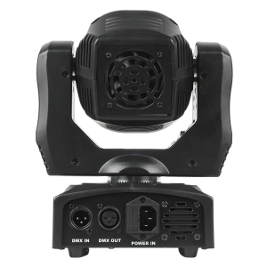 LIGHT4ME WIZARD v2 głowica ruchoma FX oświetlenie sceniczne DMX 6x10W RGBW LED uchwyt montażowy omega