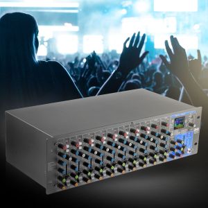 DNA RM12 FX analogowy mikser dźwięku Bluetooth DSP EQ MP3 Phantom +48V HPF 12 kanałów