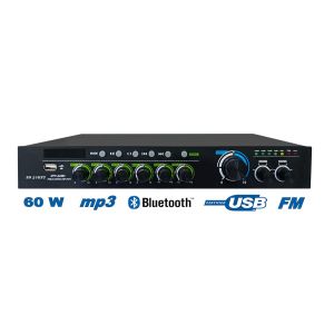 RH SOUND DTY-60BC - radiowęzłowy wzmacniacz cyfrowy o mocy 60W RMS 100V