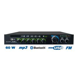 RH SOUND DTY-60BC - radiowęzłowy wzmacniacz cyfrowy o mocy 60W RMS 100V