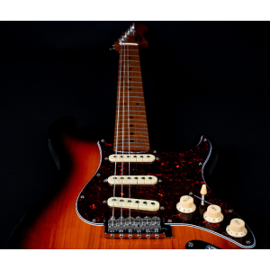 JET JS-300 SB SSS - Gitara Elektryczna (Sunbrust) + akcesoria