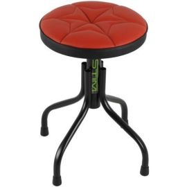 Stim ST-03 C - stołek do pianina czerwony
