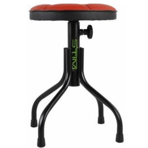 Stim ST-03 C - stołek do pianina czerwony