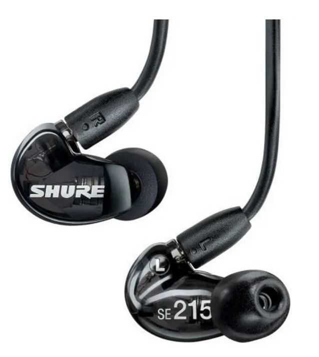 Shure SE 215 K - słuchawki douszne