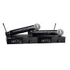 Shure SLXD24DE/SM58-G59 - Podwójny cyfrowy system bezprzewodowy z dwoma nadajnikiami/mikrofonami "do rę...