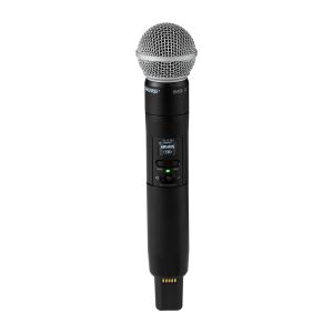Shure SLXD2+/58-G65 - Nadajnik "do ręki" z kapsułą SM58 (470-606 MHz)