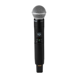 Shure SLXD2+/58-G65 - Nadajnik "do ręki" z kapsułą SM58 (470-606 MHz)