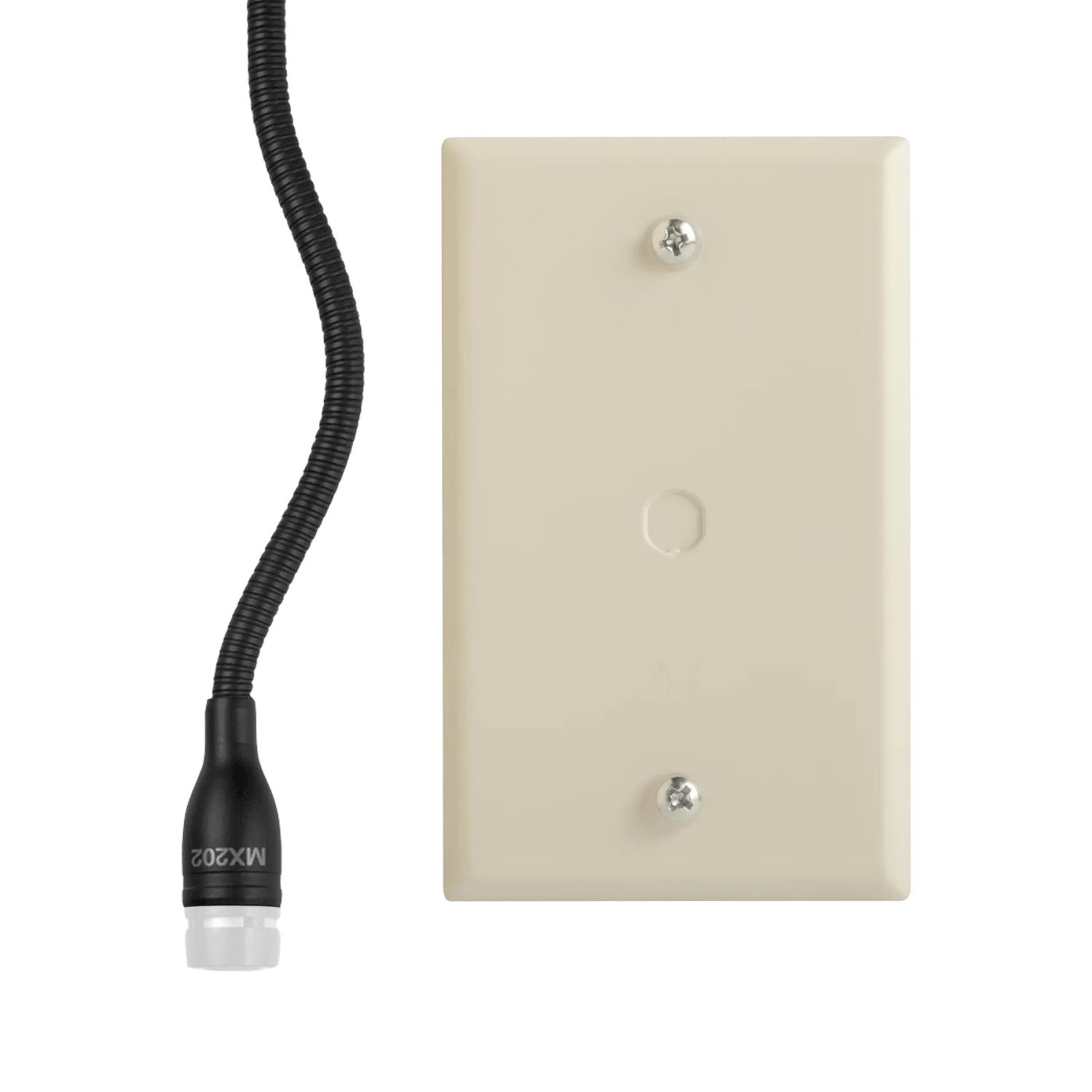 Shure MX202BP/N - Miniaturowy mikrofon pojemnościowy, czarny, 10m kabel, przedwzmacniacz na płytce, bez...