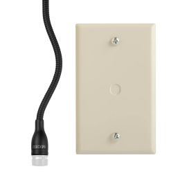 Shure MX202BP/N - Miniaturowy mikrofon pojemnościowy, czarny, 10m kabel, przedwzmacniacz na płytce, bez...