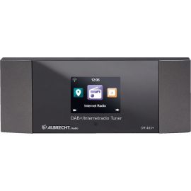 Monacor DR-463 - Tuner radia internetowego WLAN oraz FM i DAB+, z funkcją DLNA oraz Bluetooth