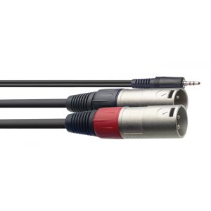 Stagg SYC1/MPSB2XM  - kabel XLR - Jack 1m