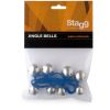 Stagg SWRB4-BL - mini janczary, 4 dzwonki
