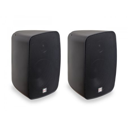 Helvia-LIVEO-640 PBK 6.5" Wodoodporna dwudrożna pasywna para głośników naściennych, czarna