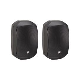 Helvia-LIDO-530 WPB 5.25" Wodoodporna dwudrożna pasywna para głośników naściennych, czarna
