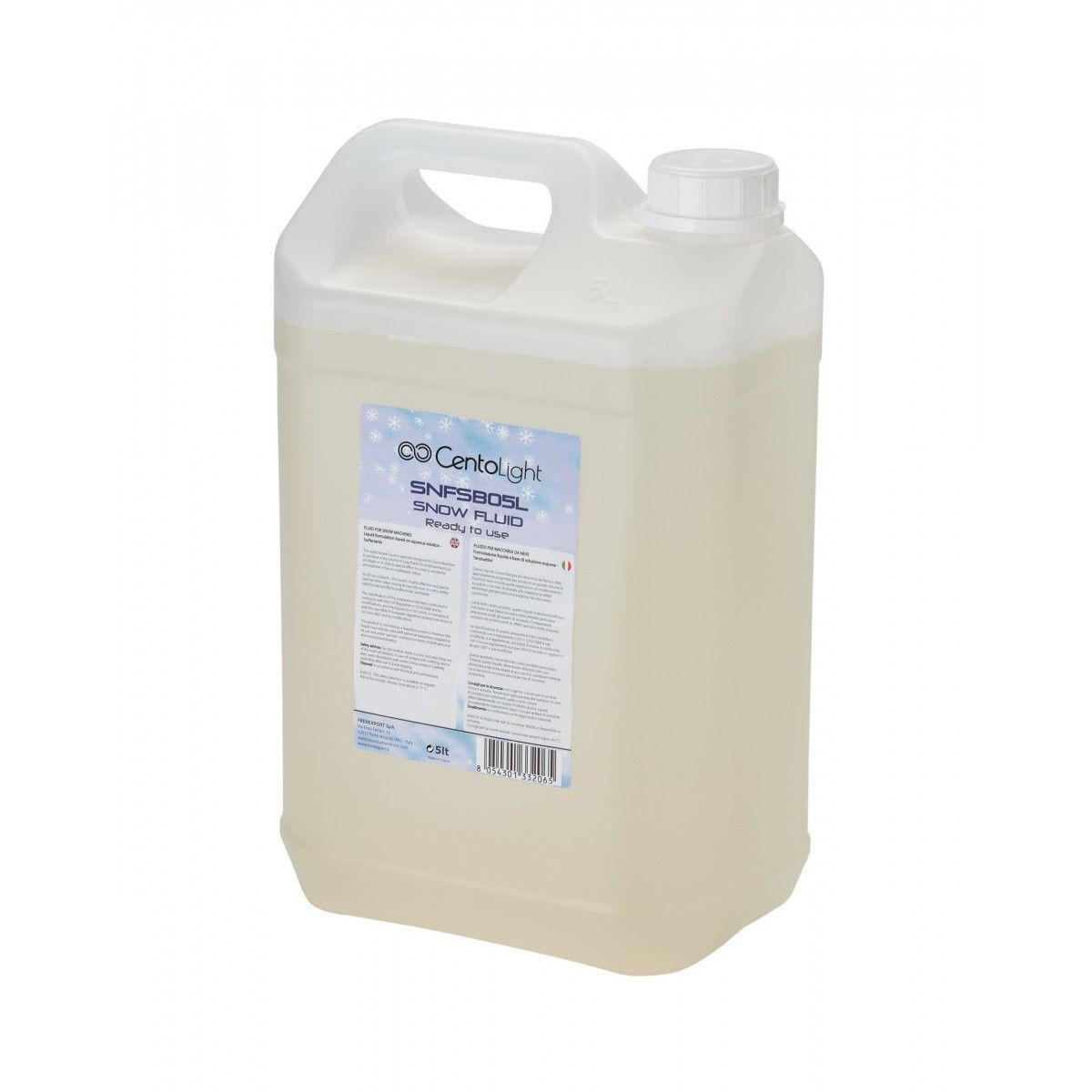 CENTOLIGHT SNFSD05L PŁYN ŚNIEGOWY STANDARDOWY ZBIORNIK 5L