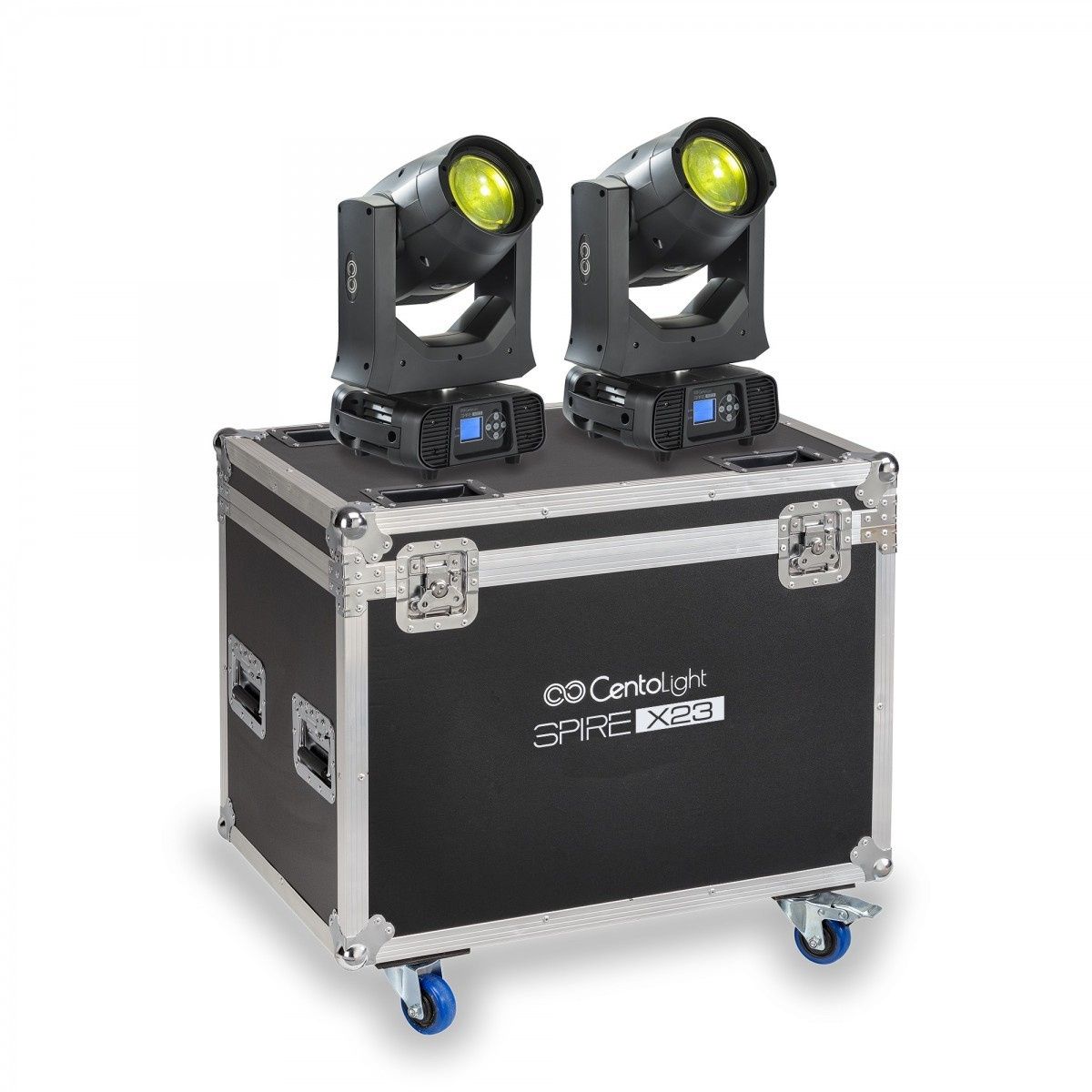 CENTOLIGHT SPIRE X23 ZESTAW 2 GŁÓW RUCHOMYCH Z ETUI