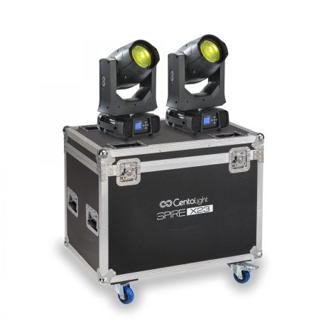 CENTOLIGHT SPIRE X23 ZESTAW 2 GŁÓW RUCHOMYCH Z ETUI
