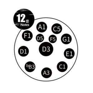 TUGA 12 Note 432Hz D-moll Silver - Handpan