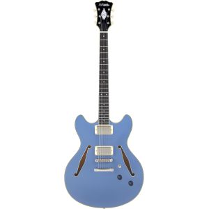 D'Angelico Excel DC Tour Slate Blue - gitara elektryczna