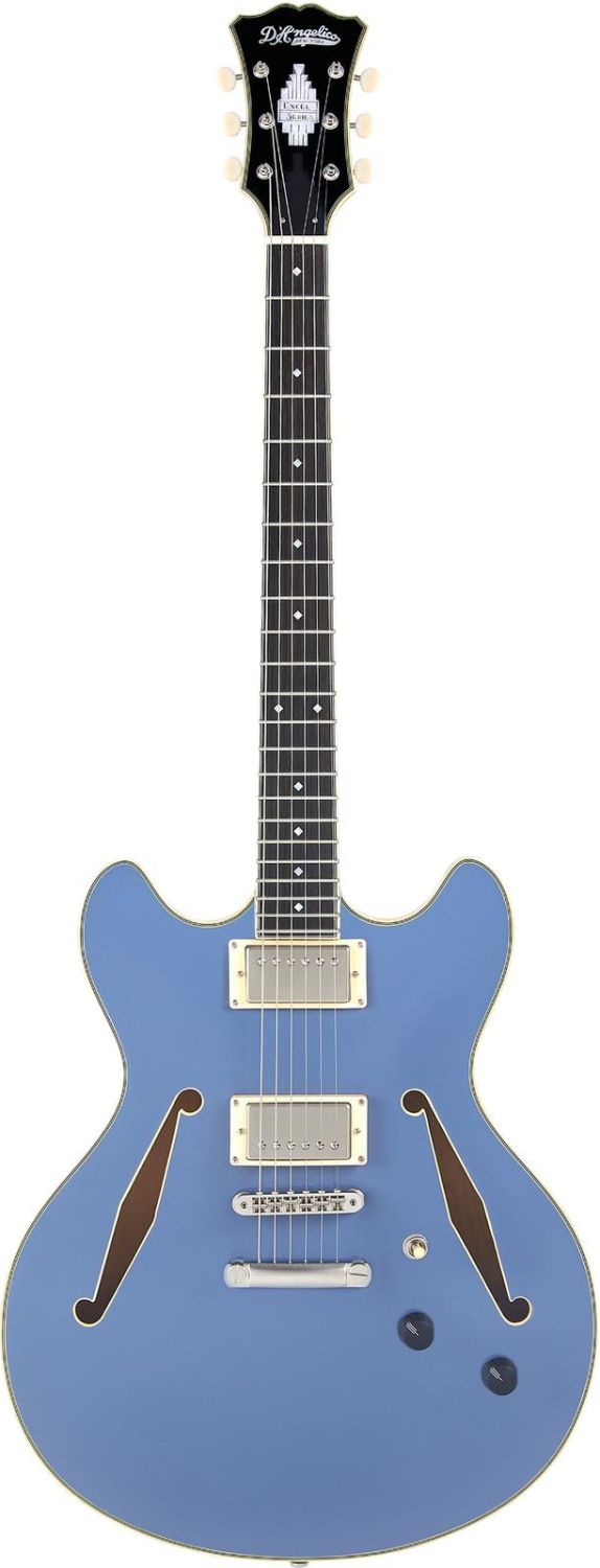 D'Angelico Excel DC Tour Slate Blue - gitara elektryczna