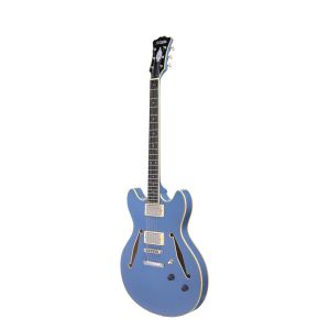 D'Angelico Excel DC Tour Slate Blue - gitara elektryczna