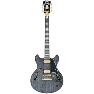 D'Angelico Excel Mini DC Black Dog - gitara elektryczna