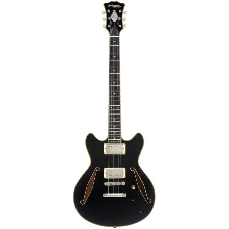 D'Angelico Excel Mini DC Tour Black - gitara elektryczna