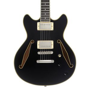 D'Angelico Excel Mini DC Tour Black - gitara elektryczna