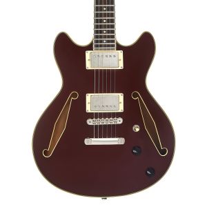 D'Angelico Excel Mini DC Tour Wine gitara elektryczna