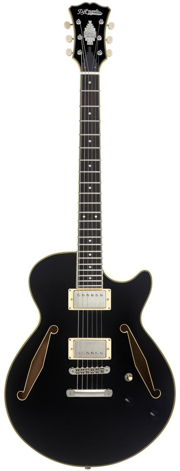 D'Angelico Excel SS Tour Solid Black - gitara elektryczna