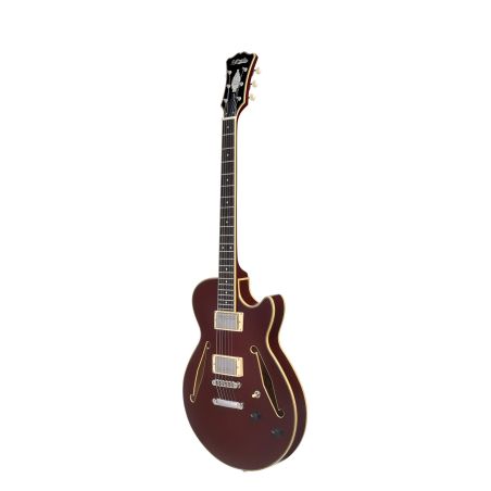D'Angelico Excel SS Tour Solid Wine - gitara elektryczna