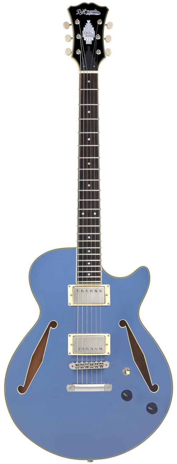 D'Angelico Excel SS Tour Solid Slate Blue - gitara elektryczna