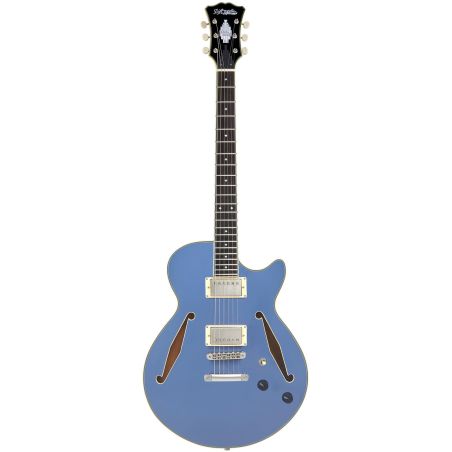 D'Angelico Excel SS Tour Solid Slate Blue - gitara elektryczna