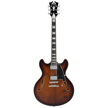 D'Angelico Premier DC Brown Burst - gitara elektryczna