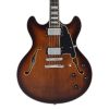 D'Angelico Premier DC Brown Burst - gitara elektryczna