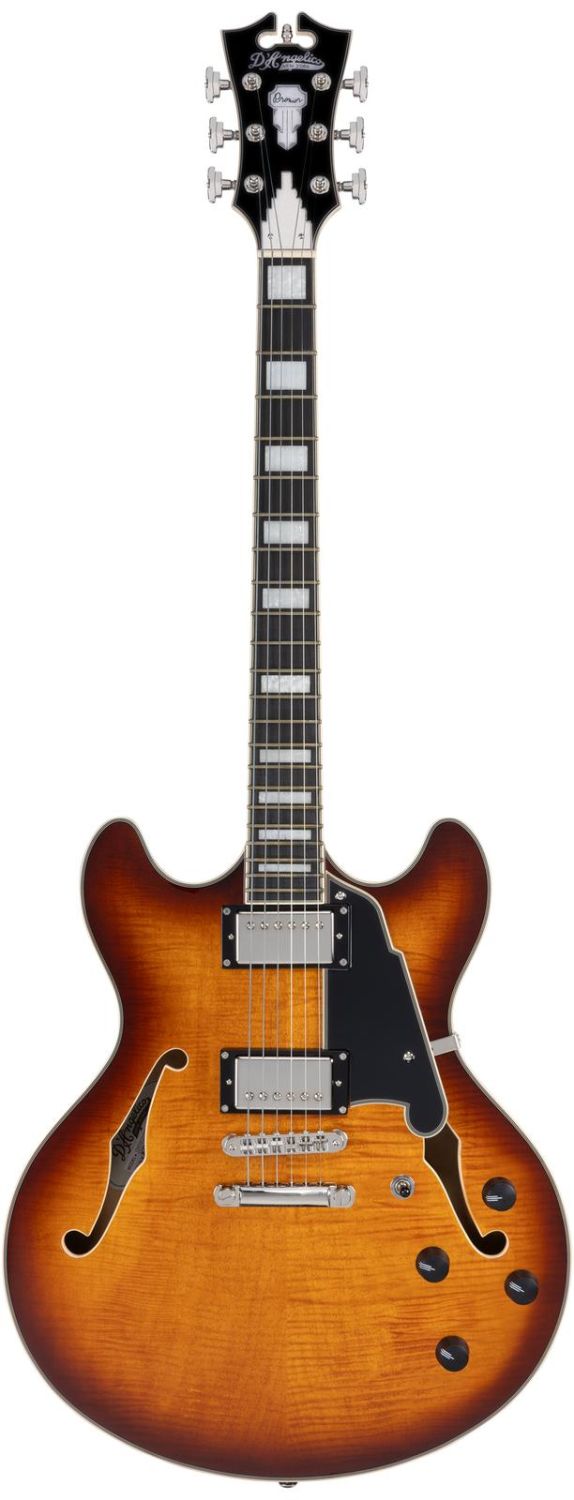 D'Angelico Premier DC Dark Iced Tea Burst - gitara elektryczna