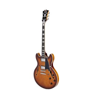 D'Angelico Premier DC Dark Iced Tea Burst - gitara elektryczna