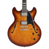 D'Angelico Premier DC Dark Iced Tea Burst - gitara elektryczna