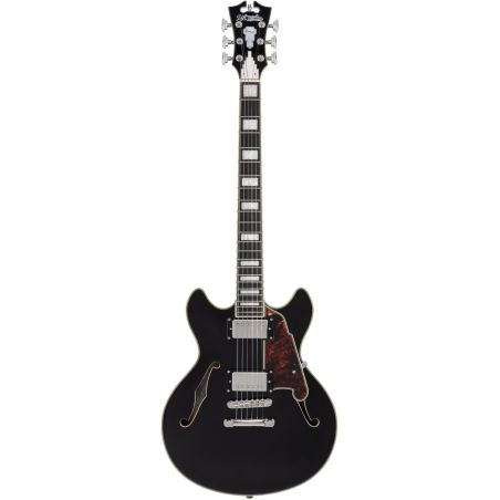 D'Angelico Premier Mini DC Black Flake - gitara elektryczna