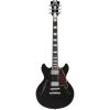 D'Angelico Premier Mini DC Black Flake - gitara elektryczna